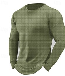 halpa -Miesten Vohveli paita Pitkähihainen paita Pitkähihainen Pyöreä kaula-aukko Syystalvi Tavallinen Ruutu / skotti Urheiluasut Vapaa-aika Vapaa-ajan urheilu Bile Jumppa Musta Valkoinen Viininpunainen Top