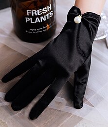 abordables -Élégant Années 1950 Gants Déguisement Femmes Halloween Carnaval Mariage Tenue de soirée Bal de promo Adulte Gants
