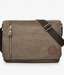 abordables -sac messager en toile pour hommes - sac à bandoulière élégant et durable avec plusieurs poches pour un usage quotidien