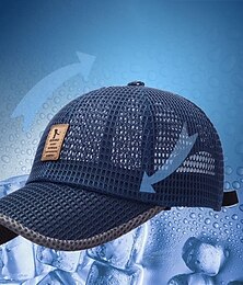 billige -Baseballcapen Solhatt Skygge Solkrem Pustende Sommer Netting Herre Fisking Aktivitet