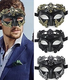 olcso -Görög istennő ROMAN Farsangi maszk Maszk Velencei maszk Felnőttek Női Fém kidolgozás Szexi jelmez Parti Álarcos mulatság Mindszentek napja Farsang Mardi Gras Könnyű farsangi jelmez