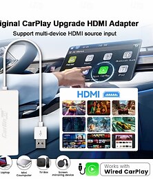 economico -carlinkit wireless wired carplay dongle cpc200-ccpa ccpm per apple android auto carplay smart link usb dongle adattatore per la navigazione media player mirrorlink