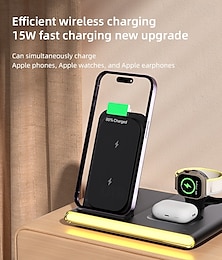 economico -caricatore wireless stazione di ricarica 8 porte stazione di ricarica multi usb rohs certificato ce fcc ricarica wireless veloce magsafe magnetico per cellulare tablet iphone ipad compresse di