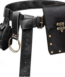 voordelige -Middeleeuws Renaissance Ceintuur Ren Faire Voor heren Dames Keltisch Viking Halloween Carnaval Prestatie LARP Volwassenen Riem Tas schede