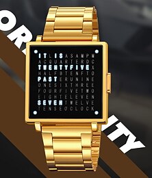 preiswerte -SKMEI Herren Digitaluhr Mode Casual Armbanduhr Kalender Wasserdicht Dekoration Stahl Leder Uhr