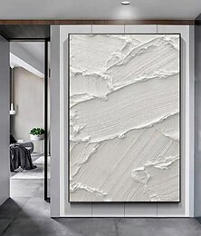 abordables -peinture à l'huile wabi sabi art mural fait à la main peinture abstraite beige sur toile une paire beige 3d blanc texture peinture à l'huile peinte à la main art mural peinture à l'huile abstraite