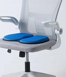 levne -gelový sedák snižující bolest zad při dlouhém sezení, prodyšný chladivý podsedák voštinový design absorbuje tlak přenosný pro kancelářskou židli pohovka auto invalidní vozík