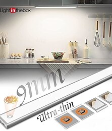 economico -Luce Pir Con Sensore Di Movimento Sotto L'armadietto Luci Per Armadio Ricaricabili Con USB Luci Notturne Per Camera Da Letto