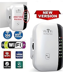 economico -Ripetitore wifi 300mbps, amplificatore di estensione wifi, amplificatore wifi, segnale wi-fi, punto di accesso ripetitore wi-fi wireless a lungo raggio 802.11n