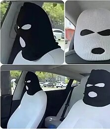abordables -2 pièces Housse pour Siège de Voiture pour Sièges avant Elégant pour Automatique