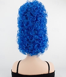 economico -parrucca marge simpson - parrucca alveare blu costume cosplay marge simpson