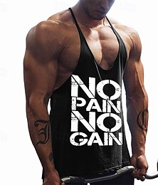 cheap -Men's Workout Tank Top Running Tank Top Gym Tank Top Sleeveless Vest / Gilet Casual Athleisure Breathable Quick Dry Soft Gym Workout Running Walking Sportswear Activewear Black White Yellow