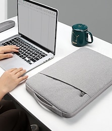 billige -laptopveske med håndtak for 13/14/15,6 tommers bærbar PC-veske vanntett laptopveske