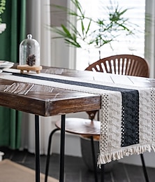 baratos -toalha de mesa decorativa e durável, ideal para mesas de jantar e cozinha, perfeita para uso diário ou ocasiões especiais