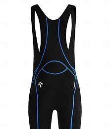 voordelige -Voor heren Wielrenbroek Gevoerde wielrenshorts Fietsen Fietsbroeken / Broekje Race-pasvorm Sport Hoge Elasticiteit Comfortabel Zwart Blauw Kleding Wielrenkleding