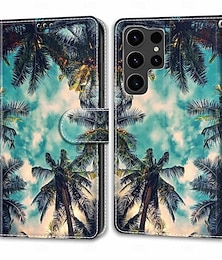 olcso -telefon Ügy Kompatibilitás S25 Ultra S24 Ultra S24 Plus S24 S23 S22 S21 S20 Ultra Plus FE A55 A35 A25 A15 5G A14 A34 A54 A73 A53 A33 Fekete tok Állvánnyal csuklópánttal Kártyahely Retro TPU PU bőr
