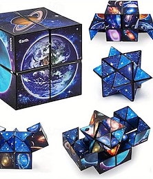 cheap -Infinity Star Cube Fidget Toy - Educational, Stress-Relieving, Handheld Puzzle for Christmas, Thanksgiving Day, New Year's Gift, Halloween Gift, and All Occasions
