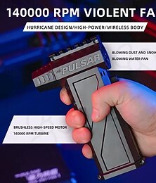 economico -140000rpm spolverino ad aria compressa mini soffiatore turbo ventola pulisci tastiera per ufficio nessuna lattina riutilizzabile buona sostituzione lattina elettrica per pulizia pc getto asciugatrice