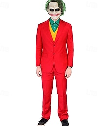 levne -Žolík Joker: Folie à Deux Žolík Úbory Obleky a blejzry Maškarní Filmové kostýmy for Pánské Dospělé Karneval Výkon Párty
