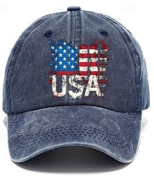 halpa -Miesten Pesäpallolippis Aurinkohattu Kuorma-auton hattu Musta Tumma laivastonsininen Puuvilla Säädettävä Muoti Arki-asut Festivaali Kuvitettu Kuvio Lippukuvio Rento / arki