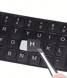 economico -adesivi per tastiera inglese per laptop desktop tastiera opaca lettere di ricambio 1 pz