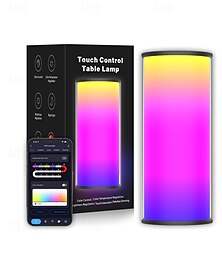 economico -LED Smart Light Tuya WIFI Luce Colorata Intelligente RGB Luce Notturna per Maternità Interna Controllo Touch Lampada da Tavolo Luce Notturna Portatile per Relax All'aperto Campeggio Luce Atmosfera