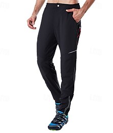 cheap -Men's Cycling Pants Bike Pants / Trousers Slim Fit Sports Breathable Quick Dry Comfortable Black Clothing Apparel Bike Wear