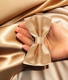 billiga -Herr Fluga Modernt Modernt Yrke / Affär Traditionell / Klassisk Rosett Enfärgad / vanlig färg Formell kväll Datum Quinceañera & Sweet Sixteen Festival