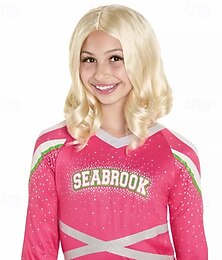 economico -parrucca da cheerleader per bambini addison - parrucche per feste di cosplay di halloween zombies 3