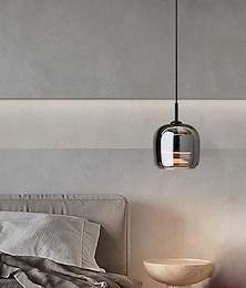 economico -lanterna pendente design lampada a sospensione vetro vetro verniciato finiture moderno 110-240v