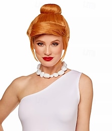 economico -Parrucca di Wilma Flintstone Festa di Halloween Cosplay