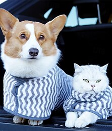 economico -Prodotti per cani Prodotti per gatti Telo da bagno Accappatoio asciutto per cani Di tendenza Inverno Caldo Di tendenza Comodo Abbigliamento da casa Abbigliamento per cani for Small Medio Grande