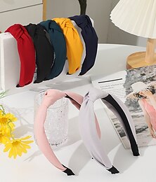 economico -fasce per capelli da donna fascia annodata per donna fasce per capelli antiscivolo da donna moda fasce per capelli carine per capelli da donna fasce larghe accessori per capelli antiscivolo per donna