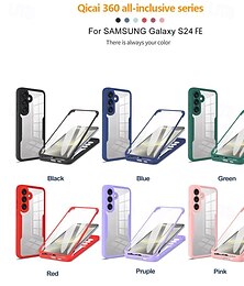 billige -telefon Etui Til S24 S24 S23 S22 S21 Ultra Plus S23 S22 S21 Ultra S21 FE S21 S21 Ultra Plus A55 A35 A25 A15 5G A54 A34 A14 Bakdeksel Støtsikker Kontor / Bedrift TPU Akryl PC