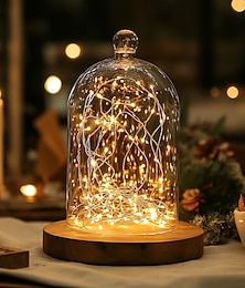 ieftine -30 pachete de lumini led fairy string 2m 20leds sârmă de cupru lumini pentru decorarea nunții brad de Crăciun petrecere de nuntă cadou baterie buton
