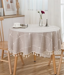 abordables -nappes rondes élégantes et durables, parfaites pour les tables de salle à manger et de cuisine, idéales pour un usage quotidien ou des occasions spéciales