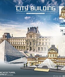 abordables -Blocs de Construction Architectural 3377 pcs compatible ABS + PC Legoing Créatif Jouets de décompression Interaction parent-enfant pour enfant Jouet Cadeau