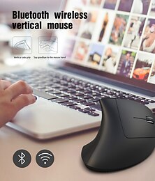 abordables -souris verticale pour droitier, dpi réglable, souris verticale sans fil 2,4 g, souris optique ergonomique de 5e génération pour la fatigue du poignet et de la main