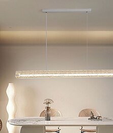 お買い得  -100cm ラインデザイン ペンダントライト アクリル塗装仕上げ LED モダン 110-120V 220-240V