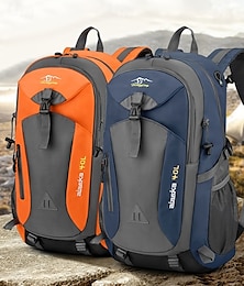 preiswerte -40 L Wandern Tagesrucksäcke Rucksack Zip Multi Pocket - Regendicht Anatomisches Design tragbar Langlebig Außen Wandern Camping Militär Nylon Schwarz Armeegrün Rot