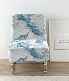 abordables -Fundas de terciopelo para sillas con detalles decorativos, lujosas fundas elásticas para sillas sin brazos para sillas grandes, protector de muebles extraíble para sala de estar, comedor, hotel