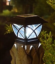abordables -Lámpara de pilar para jardín, tapas para postes, iluminación de paisaje, luces led, farola de 110-240 V