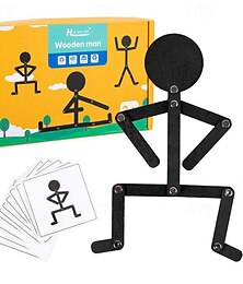 preiswerte -24-teiliges Kreativitäts-Matching-Puzzlespiel aus Holz, Lernspielzeug, Training der Hand-Auge-Gehirn-Koordination, Beobachtung, Konzentrationsspielzeug für Kinder, Geschenk zu Halloween, Weihnachten