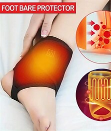 abordables -Chevillère chauffante électrique pour thérapie par la chaleur, chauffe-chevilles USB, attelle de pied avec 3 réglages de température, soulagement de la douleur