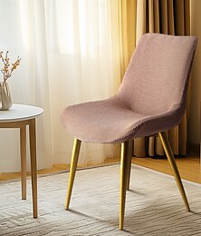 economico -sedia da pranzo fodera per sedia elasticizzata coprisedile per sala da pranzo protezioni per sedie coperture da pranzo, morbido e spesso lavabile