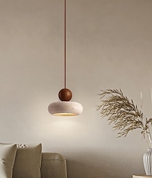 economico -15 cm Design a Lanterna Luci Pendenti Pietra Finiture verniciate Moderno 110-120V 220-240V