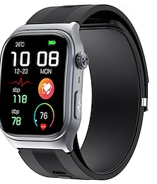 economico -Pompa d'Aria Tipo Airbag Test di Pressione Sanguigna Accurato ECG elettrocardiogramma Monitoraggio della Temperatura Contapassi Compatibile Chiamata Bluetooth con Android iOS Donne Uomini Lunga Durata