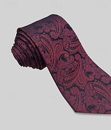 billige -herreslips i 100 % silke, elegant, vintage, mote, brodert, blomster, formelt, kontor, bryllup, fest