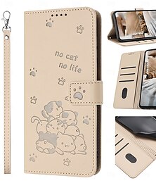 abordables -téléphone Coque Pour Samsung Galaxy S25 Ultra S24 S24 Ultra Plus S24 FE S23 S22 S21 S20 Ultra Plus FE A55 A35 A25 A15 5G A54 A34 A14 A73 A53 A33 A23 A13 A72 A52 A32 A22 A12 Étui Portefeuille avec