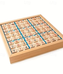 olcso -fa sudoku kirakós játék gyerekeknek logikus gondolkodású puzzle asztali játékok kérdésekkel halloween karácsonyi ajándék
